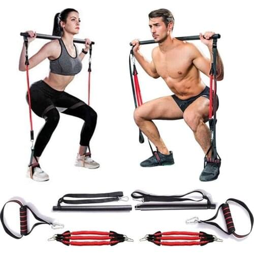 Gym Fitness Rally Womens Yoga Pilates Rod Shaping Accessories Abdominal Muscle Leg Exercise Equipment Mens Strength Training