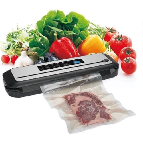 Inkbird Vacuum Sealer Plastic Bag Sealer Kitchen Storage Machine Tools for Food Preservation Stainless Steel Panel&Led Indicator