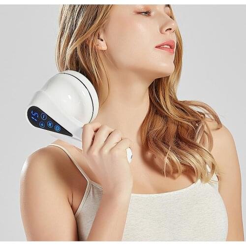 Full body vibration hand-held body massager charging kneading kneading electric hammer cervical massage instrument massage stick