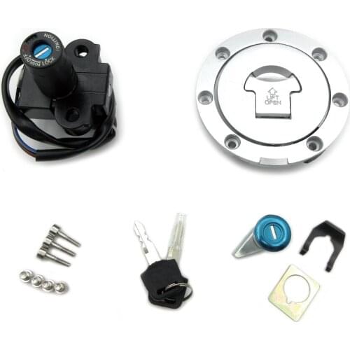 For Honda CBR600 F2 1991-1994 CBR600 F3 1995-1998 Motorcycle Ignition Switch Lock Fuel Tank Lock Gas Cap Cover Seat With Key Set