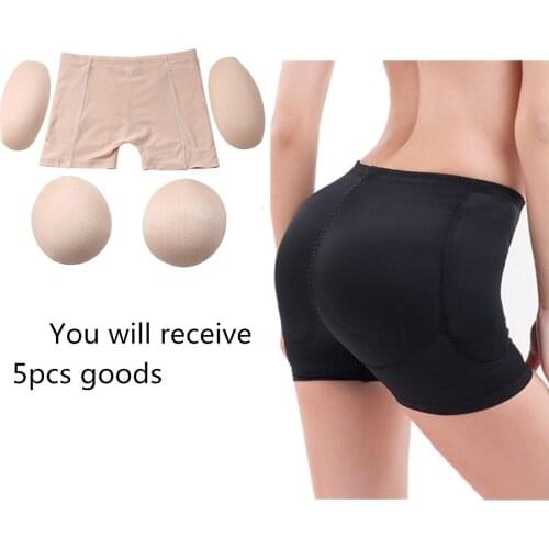 Women Control Panties Plus Size Pad Butt Lifter Hip Fake Hip Enhancer Breathable Underwear Push Up Big Ass Fake Butt Body Shaper