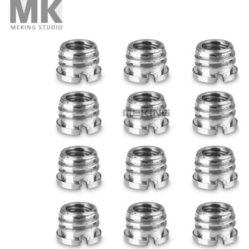1/4" to 3/8" Convert Screw Adapter for Tripod & Monopod light stand *12pcs