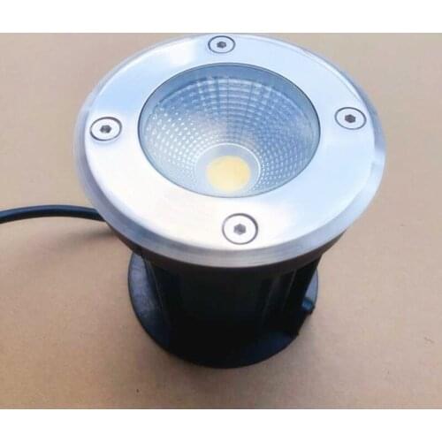 IP68 15W COB Buried Lamp Inground Lighting Outdoor COB LED Underground Lamp Light DC12V Garden Light Yard