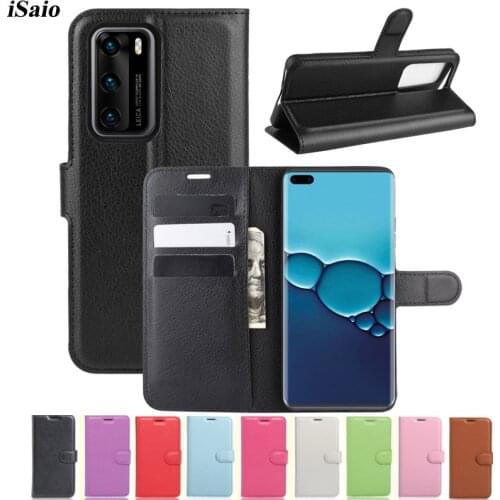 For Huawei P40 P40pro Pro 2020 Wallet Case Flip Leather Cover for Huawei P 40 pro Mobile Phone Case ANA-AN00 Funda TPU Shell