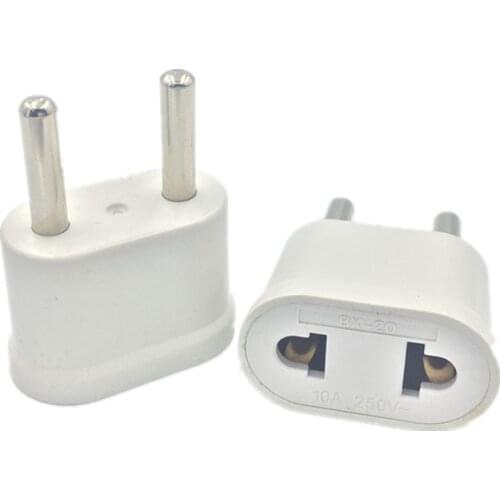 European Plug Adapter AU Australian Power Adapter Plug Converter American US to EU Plug Travel Adapter Sockets Charger Outlet