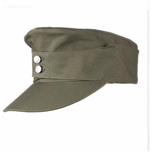 CLASSICAL REPRO WWII WW2 GERMAN ARMY EM SUMMER PANZER M43 FIELD COTTON CAP Collection World Military Store