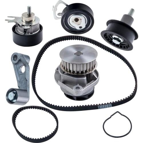 Timing Belt Kit with Water Pump & Tensioner 2 Timing belt ct957 water pump 4 rollers for audi for vw for golf for polo 1.4 16v