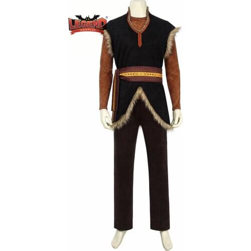 Prince costume Mens Kristoff OUTFIT Cosplay Costume uniform custom made
