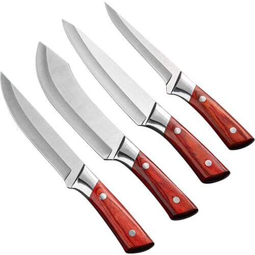 Stainless Steel Kitchen Knife Chef Knife Meat Vegetable Knife Fruit Knife Cooking Knife Sharp Knife Hunting Knife Fishing Knife