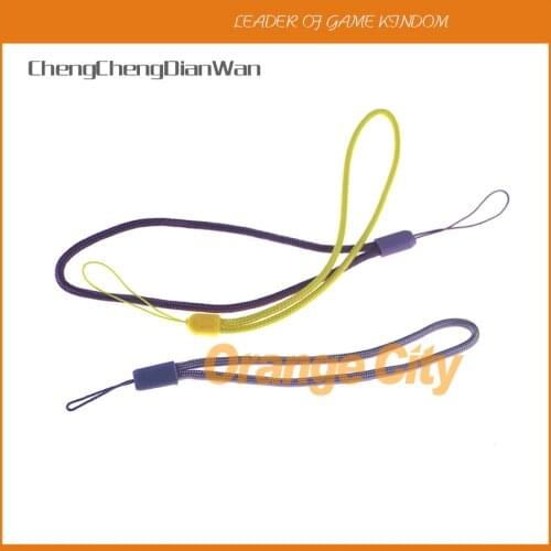 ChengChengDianWan Colors Avaible Braided Lariat Lanyard Wrist Hand Rope For GBA GBA SP GB GBC GBM GBP Hand Strap 50pcs/lot