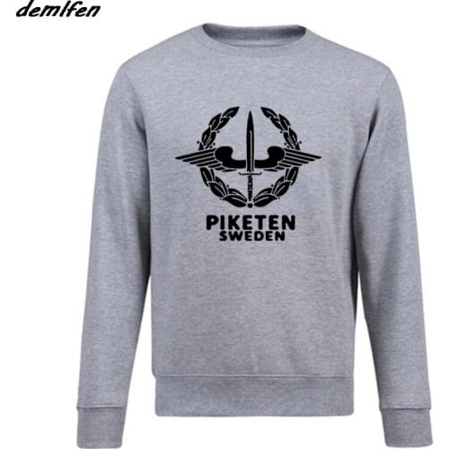 Fashion Hot Sale Swedish Sweden SWAT Police Special Forces Piketen Sweden Pockett Sweatshirt Men Pullover Coat Hoodies