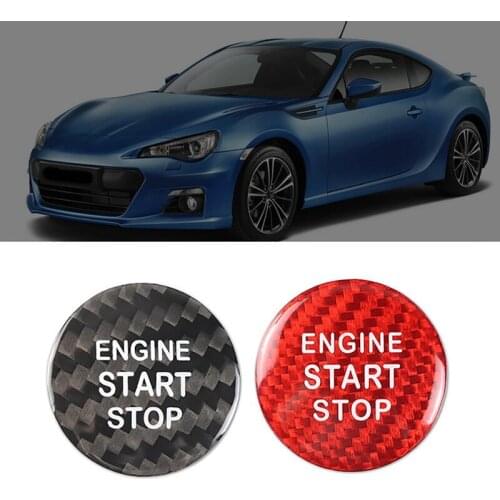 Car Start Stop Lgnition Key Sticker for Subaru BRZ Toyota 86 2013-2019