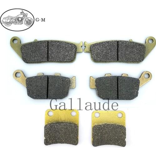 Motorcycle Front / Rear Brake Pads Parking brake For Honda CTX700 N DE DCT NC750S NC750X NC750 D Integra NM 4 Vultus NC750J