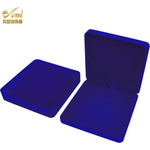 Gift Box Jewelry Plated Flannelette Storage Organizer Packaging Jeweler Sets Display Ring Necklace Earrings Bracelet Big Size