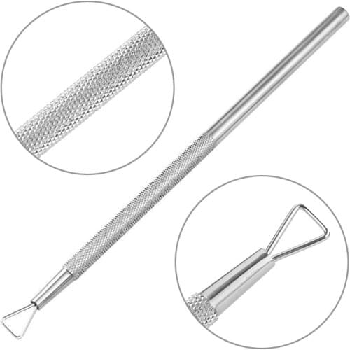 Pro UV Gel Nail Polish Remover Triangle Rod Stick Pusher Cuticle Removal Beauty Tool Dead Skin Push Trimmer Manicure Tool