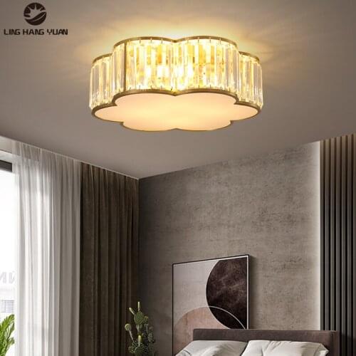 Modern Led Ceiling Light Golden Chandelier Ceiling Lamp for Bedroom Living room Dining room Kitchen Ceiling led Lighting Fixture