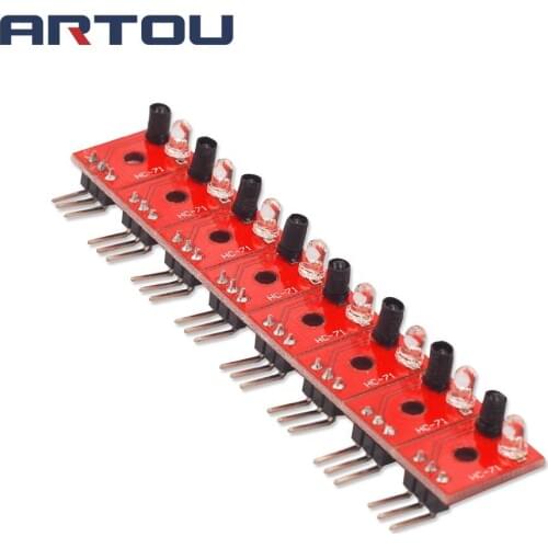 1pcs Tracing module sensing head 4 way 4 Channel tracing module sensor module