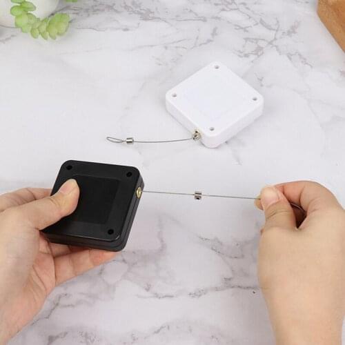 Automatic Door Closer Door Puller Wire Rope Retractable Anti-theft Automatic Recovery Coil Anti-theft Cable Box