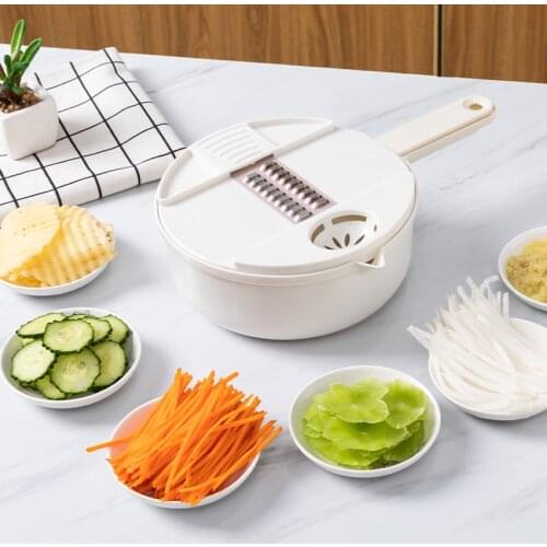 For Multifunctional Vegetables Cutter Potato Carrot HandManually Cut ShredGrater Kitchen Accessories Sets Gadget Convenience