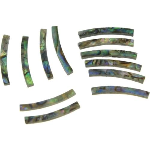 KAISH Ukulele Rosette Paua Abalone Curved Strips Ukulele Sound Hole Inlay Width 2mm 3mm