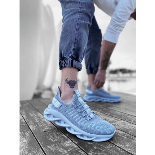 BA0602 Phantom High Base Style Sneakers Gray Men 'S Sports Shoes