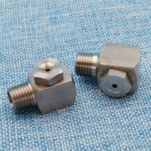 Whirljet Foam Control Nozzle, Right Angle Spray Hollow Cone Nozzle,Washing Papermaking Factory Hollow Cone Water nozzle