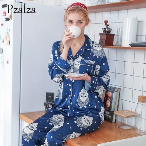 Pzalza Women's Satin Pajamas