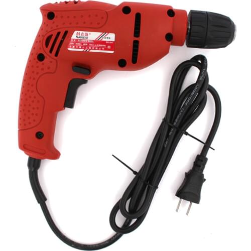 Hand electric drill household 220v power tool multifunctional small mini high power plug-in