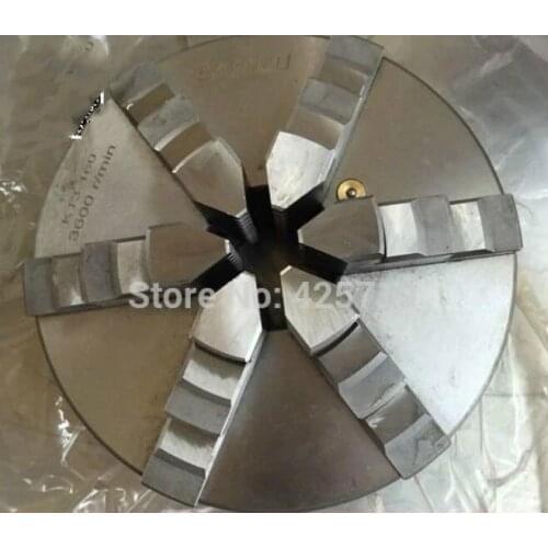 Stepped jaws K13-160 six jaws chuck self-centering lathe chuck