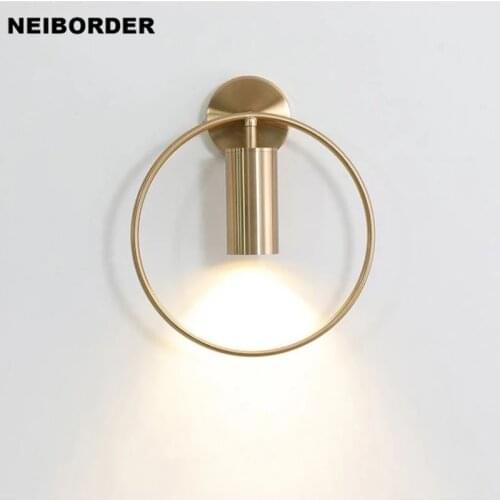 Modern Led Wall Lamp For Bedroom Bedside Decor Office Study Reading Lights Angle Adjustable Lighting Fixtures