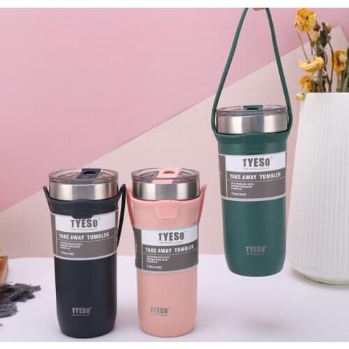 550ML/710ML Thermos Bottles Coffee Mug Portable Stainless steel Insulated Cup Vacuum Travel Water Bottle Tumbler Car Water Cup
