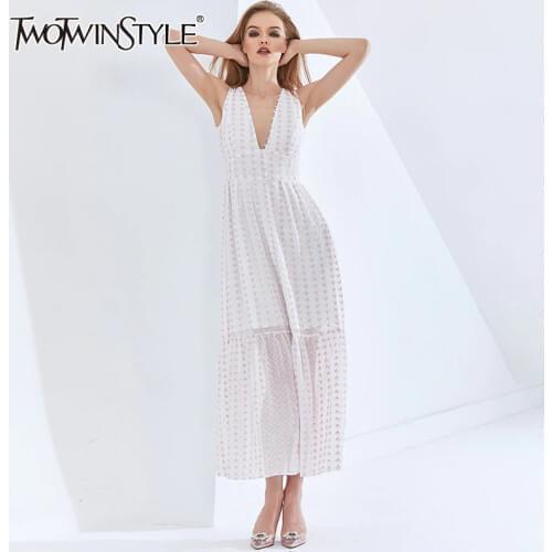 Летние платья в горошек TWOTWINSTYLE China At AliExpress