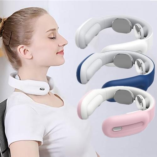 Remote Smart Neck Shoulder EMS Muscle Massager TSmart Electric Neck and Shoulder Massager Pain Relief Tool Health Care