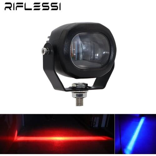 1 x LED Work Light Forklift Warning Signal Lamp 10V - 60V Red Blue Spotlight Truck Engineering Vehicle Reverse Safty Light
