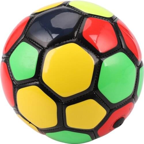 1pc 14.4cm Soft Indoor PVC Surface Football Soccer Play Ball Toy