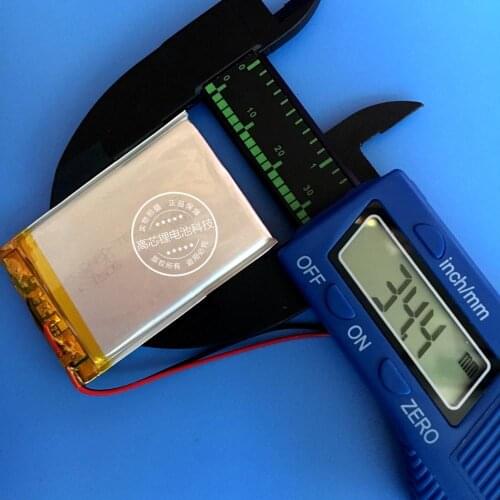 3.7V polymer lithium battery 223450 450mAh ultra-thin MP3 travel recorder special equipment Rechargeable Li-ion Cell