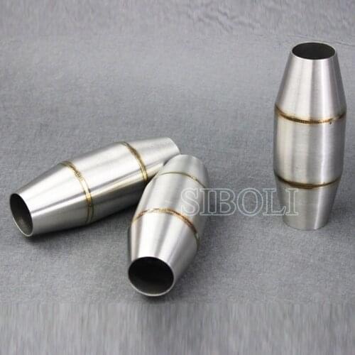 37.5-40mm Motorcycle Exhaust Pipe Muffler Expansion Chamber DB Killer For Dirt Bike Pit Bike Motocross HY001