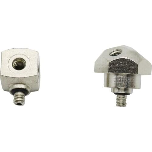 3/16" Female Thread 3 Holes, 4 Holes Connectors Agriculture Brass mist nozzle holder for Connecting Atomizing Nozzle 50 Pcs