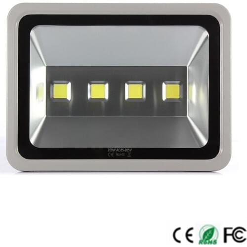 8pcs/lot Ultrathin Led Flood light 200W Led Floodlight New type Grey Shell AC85-265V Led Spotlight Outdoor lighting DHL Free