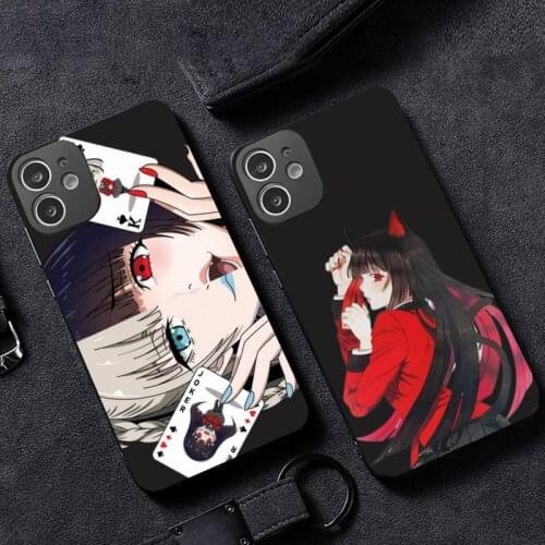 Japanese Anime Kakegurui Jabami Yumeko Phone Case for iPhone 12 11 mini pro XS MAX XR 8 7 6 6S Plus X 5S SE 2020