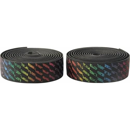 Road Bike Handlebar Tape Comfortable Race Cycling Bar Belt Cork Anti-Slip EVA PU Bicycle Handlebar Sponge Tape Wrap