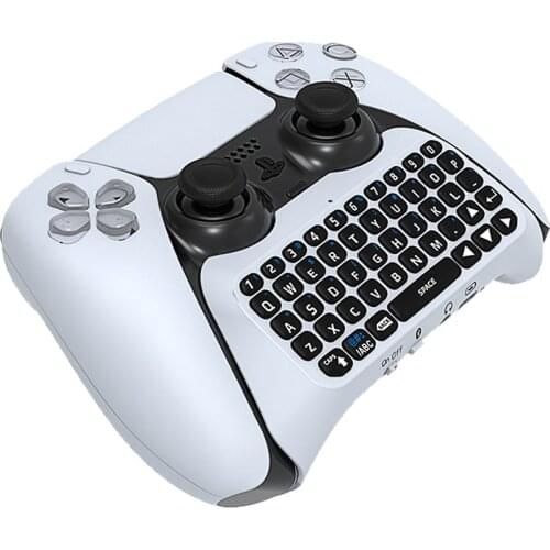 Gamepad with Keyboard Wireless 3.0 Controller Chat Pad for Sony PS5 Gamepad TYPE-C Charging Games Accessories