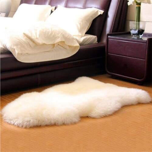 Imitation Sheepskin Rug Bedroom Mat Plush Carpet Sofa Office Cushion Bath Room Fluffy Mats Fur Rugs