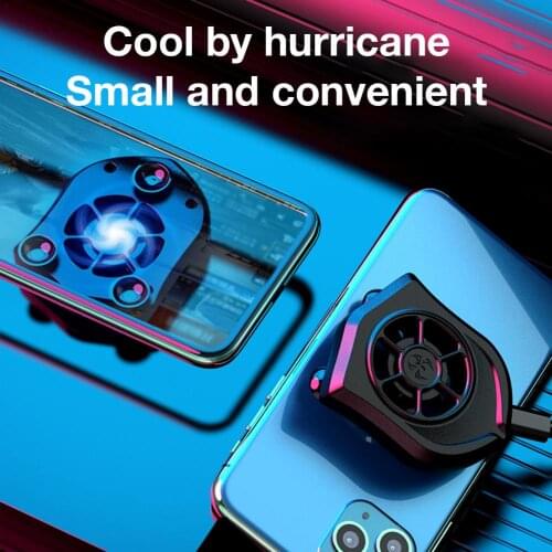 Mobile Phone Radiator Cell Phone Universal Cooling Fan Mute Fan For Mobile Phone Fever Rapid Cooler Phone Radiator For Iphone