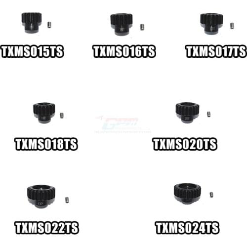 TRAXXAS 1/10 MAXX 45# Hardened steel motor gear 15T/16T/17T/18T/20T/22T/24T