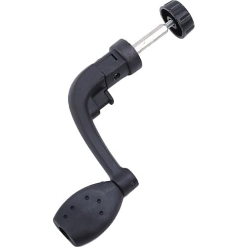 Fishing Reels Rocker Arm Metal Spinning Reel Handle Grip Fishing Reel Replace Folding Rocker Arm Crank Handle Replacement Random