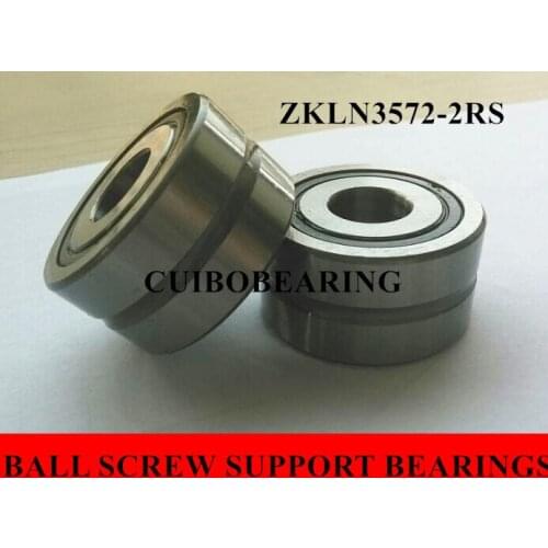 Ball screw support bearings zkln3572 2rs