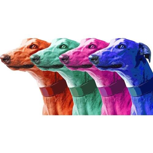 Puppy Series DIY Digital Oil Painting Digital Kit Adult Digital Acrylic Painting Home Decoration