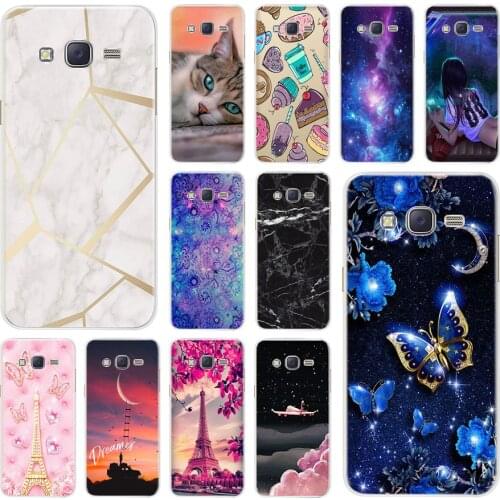 Silicone Case for Samsung Galaxy J3 2016 Cute Case Cat Soft Tpu bumper Cover For Samsung J3 2016 2015 J320 J320F Phone Cases Bag