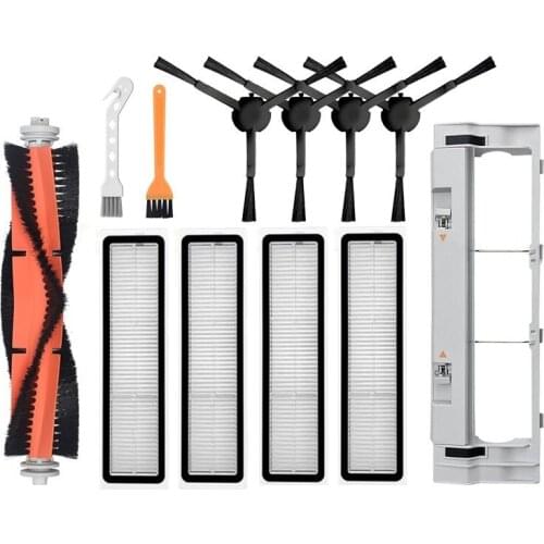 For Dreame D9 Robot Vacuum Cleaner Replacement Accessories Side Brush Main Brush HEPA Filter Brush Cover Spare Parts